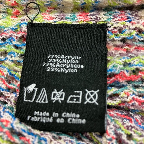 NWOT Charlie Paige multicolor knit cardigan - Picture 11 of 11